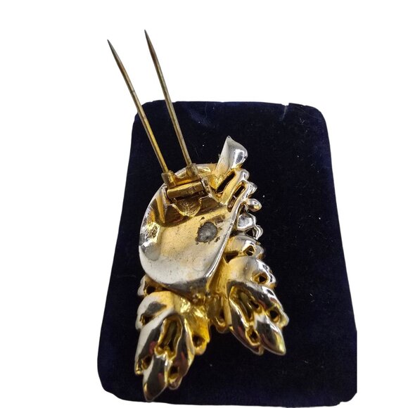 Antique Verified Coro Fur Clip Brooch (A8901) - Picture 6 of 7